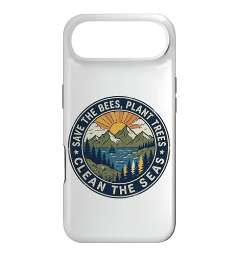Save The Bees Plant Trees Clean The Sea �X�}�z�P�[�X iPhone Air �p