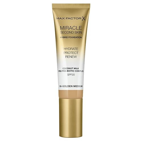 Max Factor Miracle Touch Second Skin Found.spf20 #6-golden Medio 30 Ml