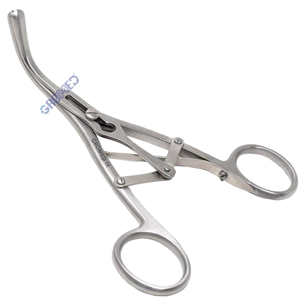 Gromed Laborde Tracheal Dilator / 3 Blade tracheal Dilating Forceps (3 Prong) 6"/15cm, Stainless Steel ENT Surgical Instruments (B0CJV643K5) Amazon Price History, Amazon Price Tracker