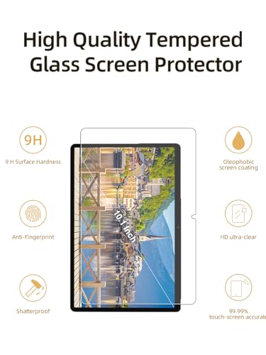 Protector de pantalla para FancyFish-T30B 10.1 pulg 2 pack miniatura 2