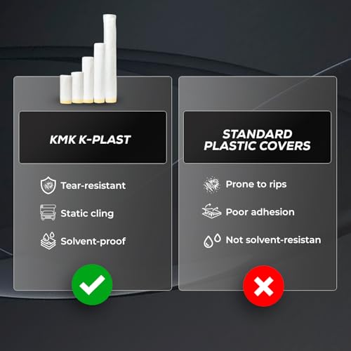 Image of KMK 9202 /180 K-PLAST - 180cm x 22.5m High-Performance Automotive Masking Film