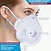 Staubdichte Anti-Fog-FFP3-Maske mit Ventilstaubmaske Anti Pm2.5 Anti Influenza