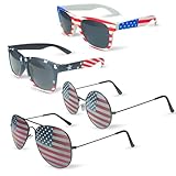 lenoaphys occhiali da sole 4 luglio accessori donna bandiera americana occhiali 4 luglio vestito donne occhiali da sole patriottici regali di festa occhiali da sole usa occhiali, 04