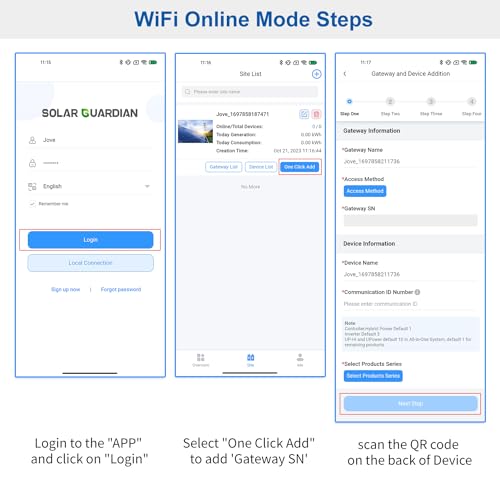 EPEVER WiFi Adapter EPEVER-WiFi-2.4G-RJ45-D for MPPT Solar Charge Controller TracerAN TracerBN TrironN XTRAN series Solar Panel regulator (WiFi Adapter)