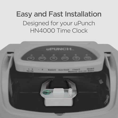Cintas de tinta uPunch para reloj calculador HN4000, pack de 2 miniatura 5