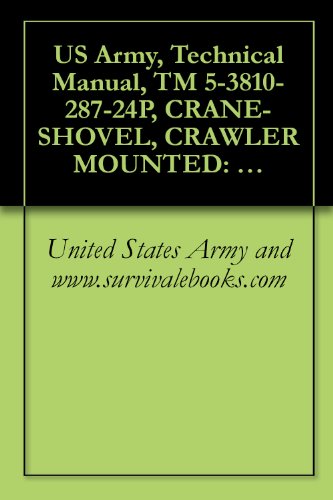 US Army Technical Manual TM 5 3810 287 24P CRANE SHOVEL CRAWLER 