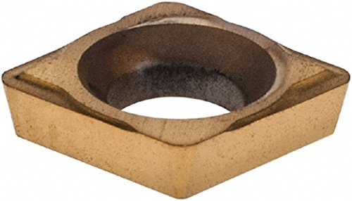 Hertel Boring Insert, CDHH1.20.61 HP520B, Solid Carbide, TiN Coated, 80° Diamond, 1/64