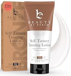 Beauty by Earth Self Tanner - USA Made with Natural