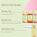 Pixi Beauty Tonic Trio | Holiday Edition Gift Set with 3 Pixi Favorite Tonics | Glow Tonic, Vitamin- C Tonic, Rose Tonic | Calming, Hydrating, Gentle Exfoliating and Smoothing