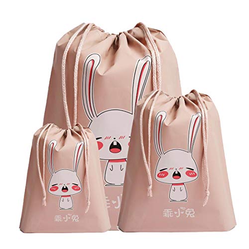 Preisvergleich Produktbild Concisea Kordelzug Aufbewahrungstasche Wasserdicht Travel Schuhe Staubdicht Reisen Reisetasche Rucksack 3 Stücke