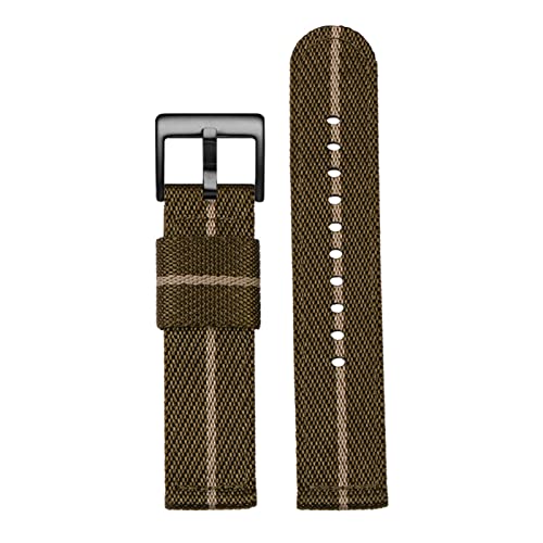 Bracelet montre nylon tissé 20mm idéal pour le sport et les sorties