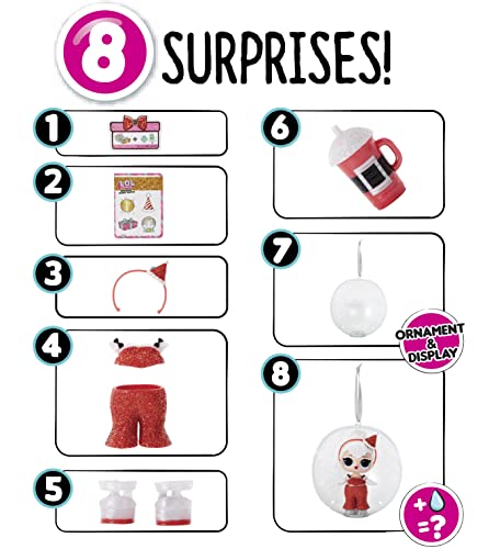 Muñeca LOL Surprise Holiday Supreme con accesorios miniatura 5