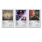 PEIXEN AJR Poster Music Album Posters 3 Pcs Canvas Posters Room Aesthetic Festival Gift Family Bedroom Decor Wall Art Home 08x12inch(20x30cm)-3pcs Style