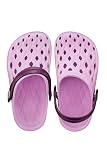 ESTRO Buty Ogrodowe Dziecięce Chodaki - Buty z Pianki EVA dla Dzieci Chodaki dla Dzieci Obuwie Ogrodowe Dziecięce CF02 (Lila, 32/33 EU)