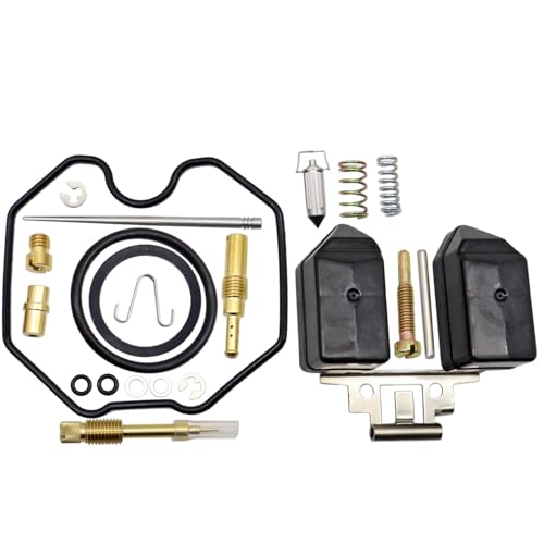 Image of SecosAutoparts Carburetor Rebuild Kit, Fit for Honda XR100 1981-1984, CRF100F 2004-2007, XR100R 1995-2003, XL100S 1979-1985, XL125S 1979-1985, XR200R 1986-1997, XR200 1980-1984