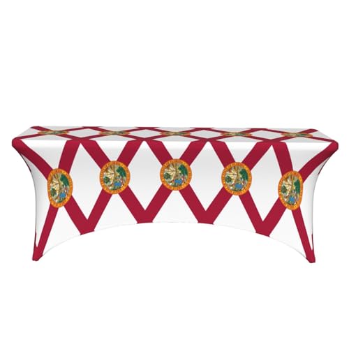 Nappe élastique drapeau Floride grande taille à installation facile - 8