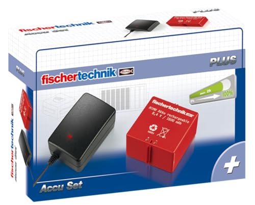fischertechnik 34969 Plus Accu Set   set de electrónica con batería a partir de 7 años