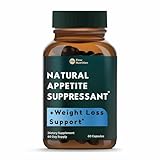 Natural Appetite Support Supplement for Women & Men, Clinically Studied Formula to Help Control Hunger & Cravings Naturally, Support Healthy Hormonal Balance, Holistic Daily Wellness – 60 Capsules