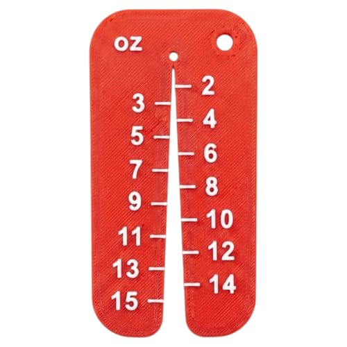 Pocket Leather Thickness Gauge in Ounces