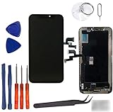 Cell4less iPhone X Aftermarket LCD Replacement TFT Glass Display Screen Replacement KIT + Tools