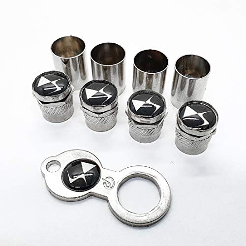 Tampa Bico Valvula Antifurto Capa Cromado - CITROEN DS