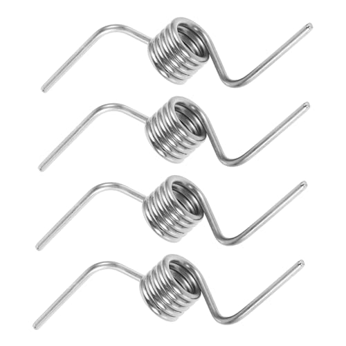 ELAYARD Refrigerator Door Mechanism Spring Fridge Divider Door Repair Spring Replacement Parts 4pcs Enhanced Stability Compatible with Fridge Freezers