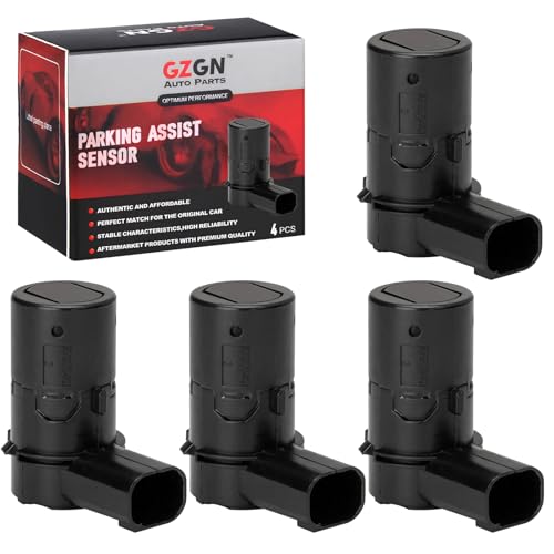 Image of Parking Assist Sensor Compatible with Ford F150 F250 F350 F450 F550 E-150 E-250 Escape Explorer,Lincoln Navigator,Mercury Mariner,3F2Z15K859BA,4 PCS Reverse Backup Bumper Rear Parking Sensors
