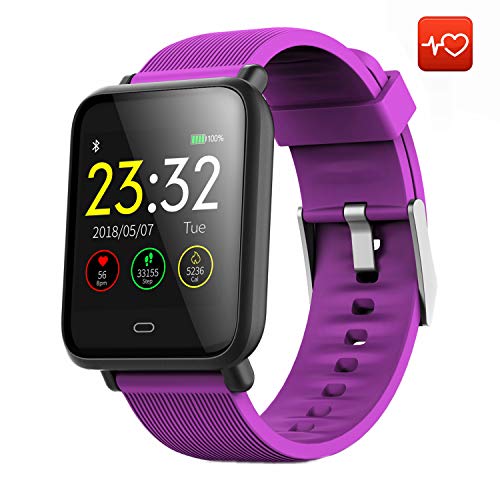CanMixs Smart Watch CM07 Impermeabile IP67 Activity Tracker Fitness con cardiofrequenzimetro Pedometro Sonno Monitor Cronometro SMS Chiamata Notifica Telecamera remota Musica iOS Telefono Android