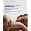 Smart Rings for Men Health Ring Heart Rate Monitor Sleep Monitor Smart Fitness Tracker Rings for Women Gesture Control Photography Pedometer Step Counter Waterproof Compatible with iOS Android Phones