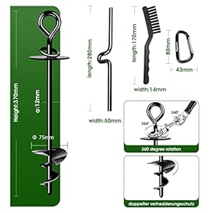 Dog-Tie-Out-Stake-Heavy-Duty-Stakes-for-Dogs-up-to-220lbs-Strong-Dog-Anchor-Kits-Dog-Stake-for-Beach-Outdoor-Yard-360-Degree-Rotation-No-Tangling1-Pack - Cucciolini Doodles   Dog-Tie-Out-Stake-Heavy-Duty-Stakes-for-Dogs-up-to-220lbs-Strong-Dog-Anchor-Kits-Dog-Stake-for-Beach-Outdoor-Yard-360-Degree-Rotation-No-Tangling1-Pack