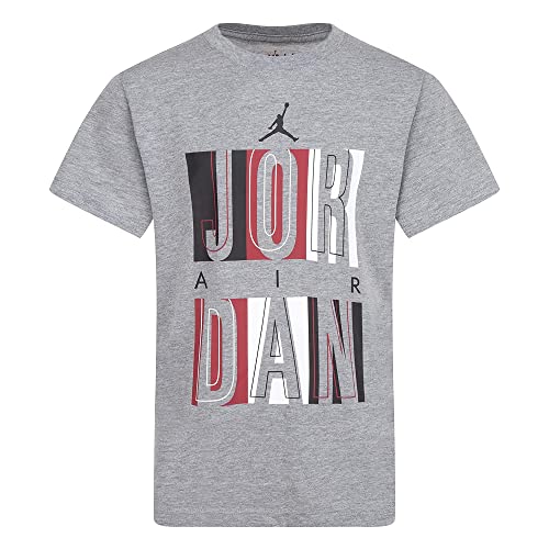 Jordan Boy's Line Up Stack (Big Kids) Carbon Heather MD (10-12 Big Kid)