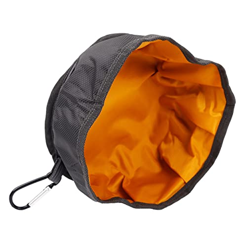 INOOMP Foldable Dog Bowl Non-Slip Base Large Size Pet Water Bowl for Crate or Outdoor Use Random Color