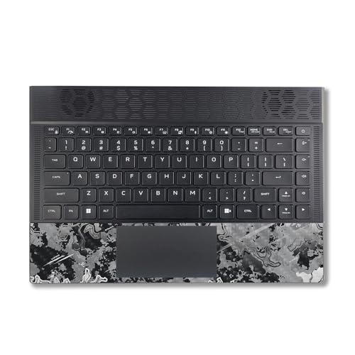 Image of MightySkins Carbon Fiber Skin Compatible with Alienware X14 R2 (2023) Full Wrap Kit - Viper Urban | Protective, Durable Textured Carbon Fiber Finish | Easy to Apply & Change Styles | Made in The USA
