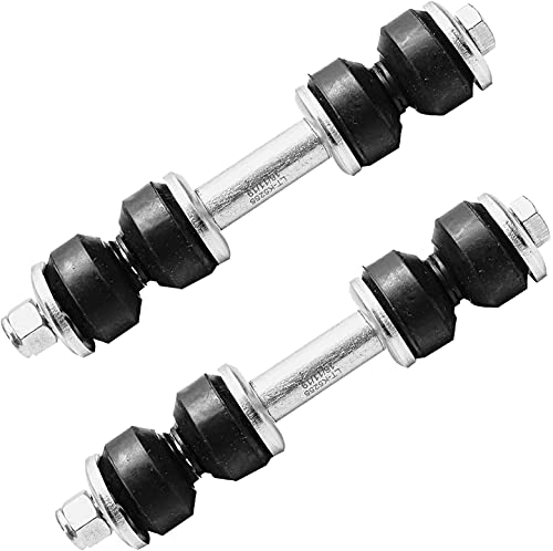 Image of Detroit Axle - 4pc Front End Control Arms Kit for Buick LeSabre DeVille Seville Park Avenue Riviera Aurora Replacement 2 Lower Control Arms w /Ball Joint 2 Sway Bar Links Assembly Set