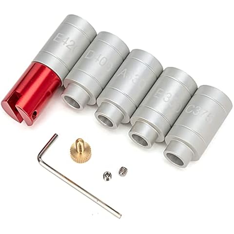 GEATaaT Gauge Body with 5 Bushing Set for A330,C375,D400,B350,E420,Headspace Gauge Kit with Body Compatible with Checking Most Bottlenecks Cover