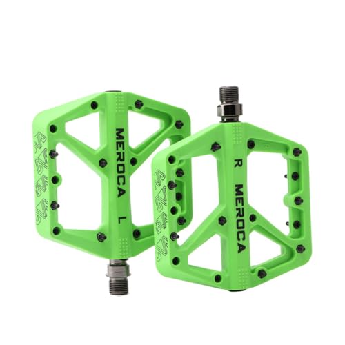 AMSLSIU Modifica pedali bici Accessori ciclismo all'aperto Pezzi di ricambio Pedana Pedale bicicletta Accessorio modificato, Verde