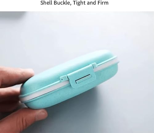 Miniatura 5 de Organizador diario de píldoras, pastillero MUQINGWAN y píldora cómoda fácil de llevar. Vitaminas. Aceite de pescado. Tabletas de calcio. Suplemento