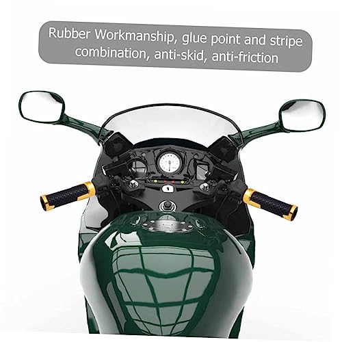 Totority 1 Par De Alça De Borracha Para Motocicleta Guidão De Mtb Muffs Para Guidão De Motocicleta P