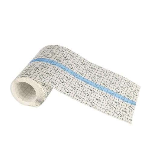Tiritas de ducha, película de poliuretano impermeable, cinta adhesiva transparente, rollo grande, fuerte adherente, se puede cortar, tiritas resistentes al agua para nadar en duchas, vendaje de