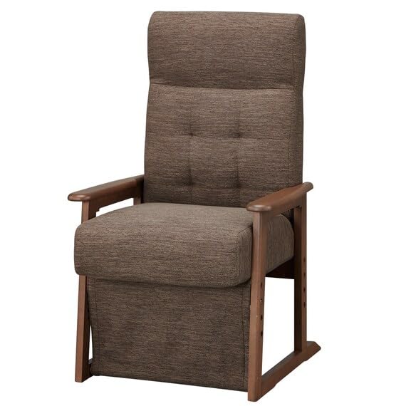 ニトリ　高座椅子　ブラウン NITORI リクライニング高座椅子 ブラウン① ブラウン 悪し