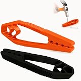 2Pcs Plastic Nail Holder Pliers for Hammering, Portable Nail Fixing Tool