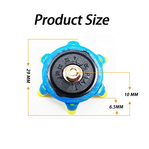 28 Count 1/4 Inch Metal Thread Screw Golf Shoe Spikes Replacements Screw Golf Cleats Replacement Golf Shoes Spikes Screw Easy Install To Golf Shoes Also Suitable For Cricket Shoes #TOP2