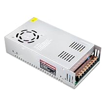 24V 20A 480W Power Supply AC/DC Adapter Universal Regulated Switching AC 110-220V to DC 24 Volt 20 Amp Converter Transformer LED Driver for LED Strip Light CCTV Camera