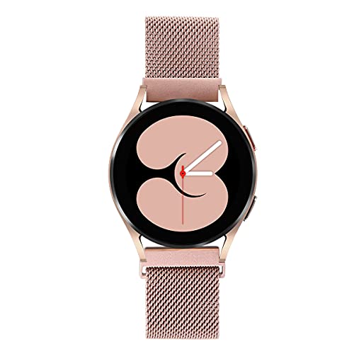 Amazon Com Koreda Compatible With Samsung Galaxy Watch 5 4 40mm 44mm Galaxy Watch 5 Pro 45mm 4 Classic 46mm 42mm Active 2 40mm 44mm Galaxy Watch 3 41mm Bands mm Stainless Steel Mesh Strap For