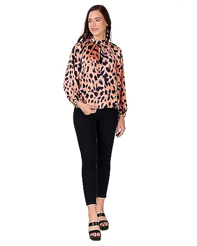 Image of BoheeWohee Women's Full Sleeves Casual Satin Top