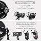 Bowens Mount Softbox 60cm LAPGOOD FS60 Softboxen, Quick Release Faltbare Softbox mit Honeycomb Gitter, S-Typ Blitzhalterung, Bowens Mount und Tragbartasche, Soft Box für Studio Photography Video Blitz