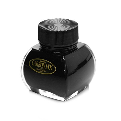 Platinum carbon ink bottle ink black 60cc (japan import)