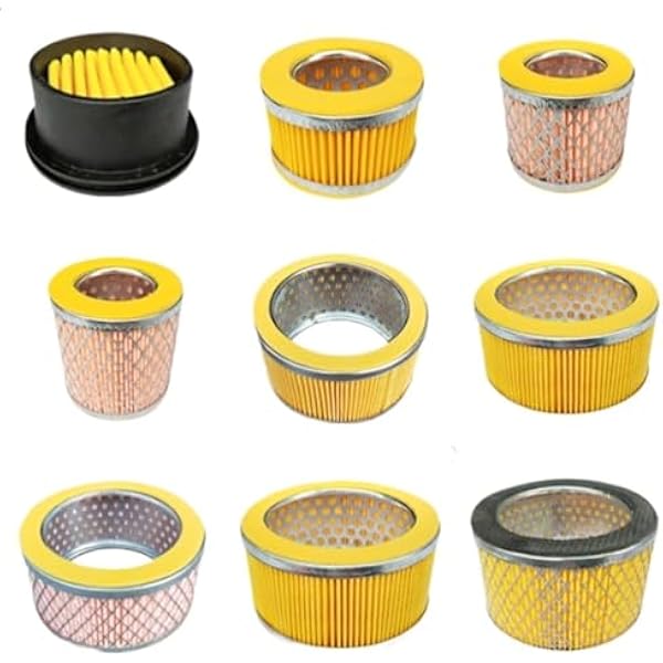 Sprężarka powietrza tłokowego element filtra powietrza filtr pompa powietrza filtr powietrza tłumik akcesoria do filtrów 1 sztuka kolor 95 x 70 x 53 mm
