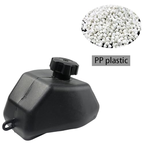 Tapa plástica del tanque de combustible accesorio negro para moto todoterreno 4