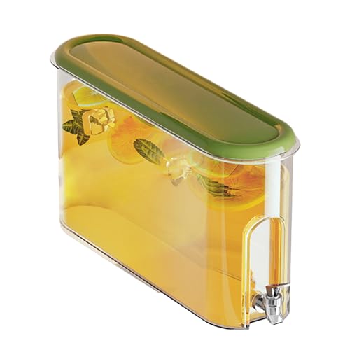 Dispensador de bebidas para , recipiente de bebidas de 4 l con espiga, dispensador de para refrigerador con grifo, jarra de almacenamiento de bebidas frías para el hogar, cocina, camping